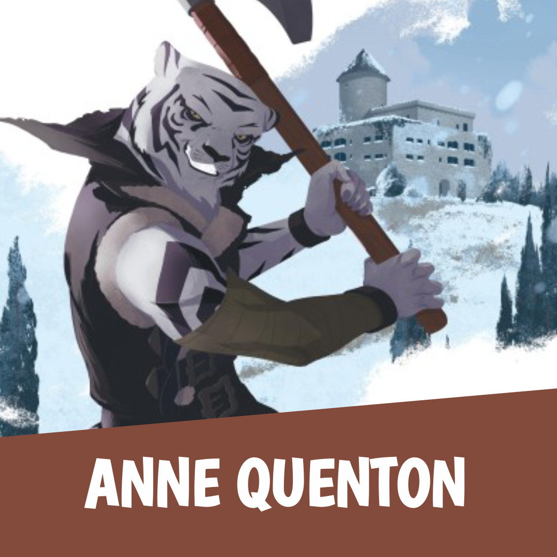 BD au Château d'Aigle, Anne Quenton