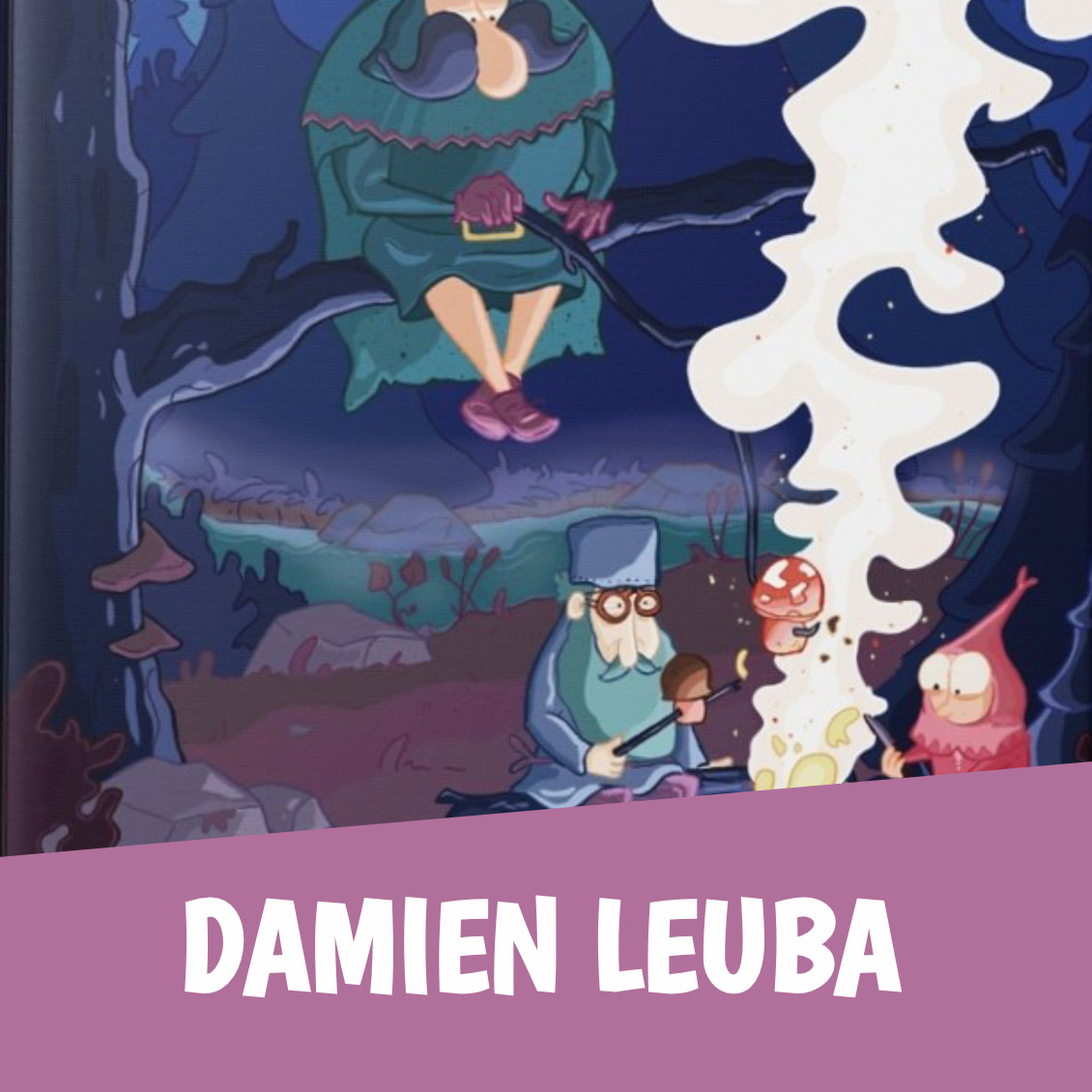 BD au Château d'Aigle, Damien Leuba