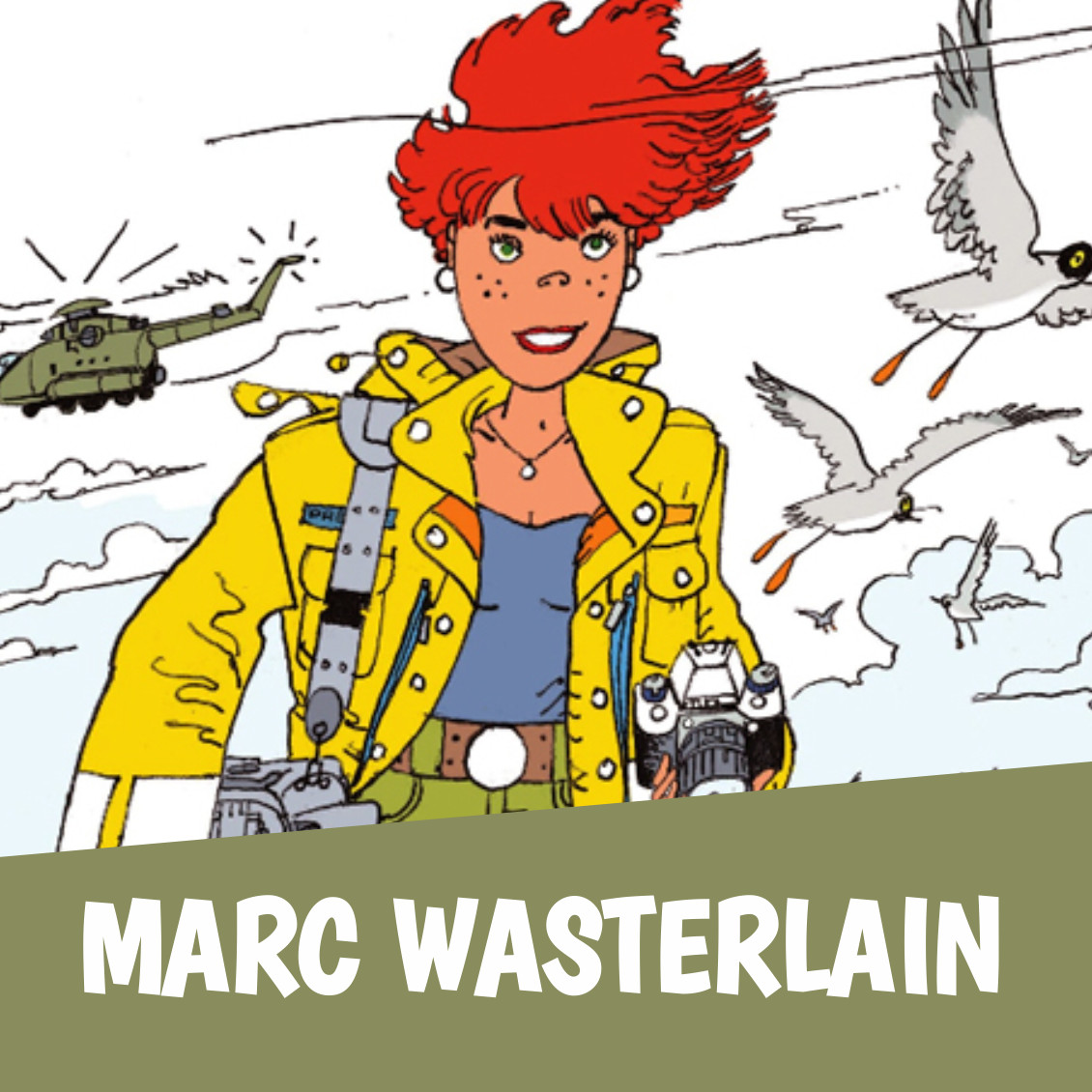 BD au Château d'Aigle, Marc Wasterlain